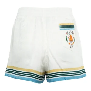 Casablanca striped-trim shorts
