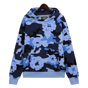 Denim Tears Cotton Wreath Hoodie Blue
