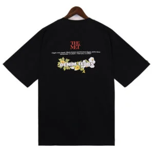 Denim Tears The Met Graphic T-Shirt Black Artwork Print