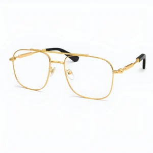 OBE 3158 Gold Square Optical Eyeglasses
