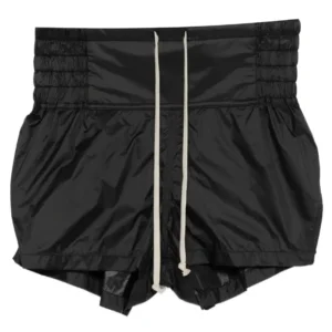 Rick Owens Shirred Drawstring-Waist Boxing