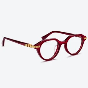 Sentinelle V BPX-165 Red Crystal Gold Optical Glasses