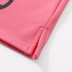 Hellstar Dual Logo Graphic Shorts Pink