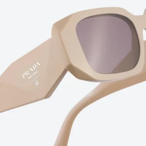 Beige Symbole Sunglasses - Plum Lenses