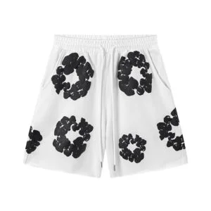 Denim Tears Cotton Wreath Shorts White