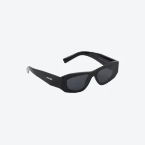 Black Eyewear Angular-Frame Sunglasses
