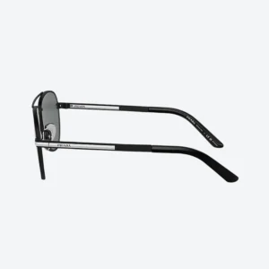 Black PR A54S Pilot-Frame Sunglasses