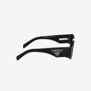 Black Sunglasses with Signature Triangle Logo