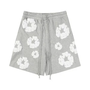 Denim Tears Cotton Wreath Sweatshorts Grey