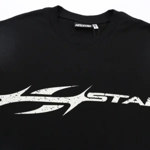 Hellstar Star Graphic T-Shirt Black