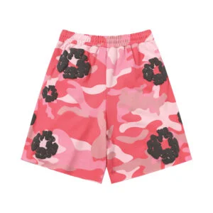 Denim Tears Cotton Wreath Sweatshorts Pink