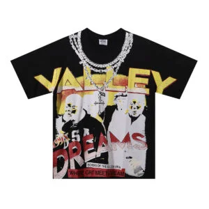 Vale Forever Valley Dreams Graphic Tee 'Black/Yellow/Red'