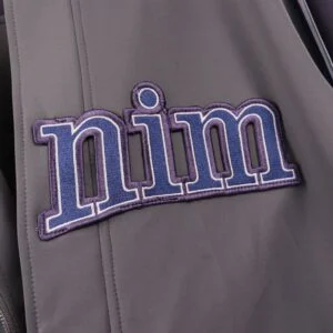 Denim Tears Varsity Jacket Grey Navy