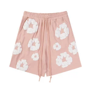 Denim Tears Cotton Wreath Sweatshorts Pink
