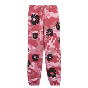 Denim Tears Cotton Wreath Sweatpants Pink Camo