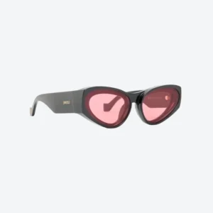 Front Lenses Cat-Eye Sunglasses Black