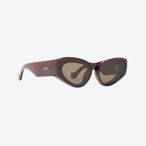 Front Lenses Cat-Eye Sunglasses Havana