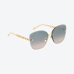 Z2665U LV Jewel Round Cat Eye Gradient blue