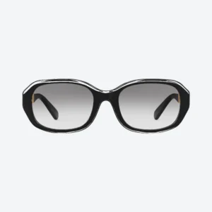 Z2649U LV Chain Braided Oval Black