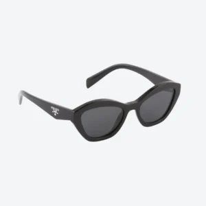 Cat-Eye Sunglasses – Black Frame