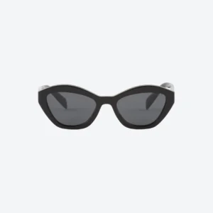 Cat-Eye Sunglasses – Black Frame