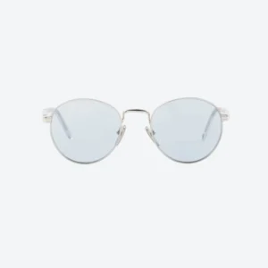 Sunglasses – Round Aviator Blue lenses