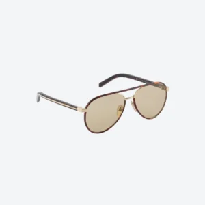 Sunglasses with the Iconic Metal Plaque - Camomile Lenses