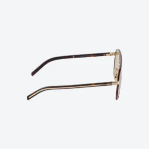 Sunglasses with the Iconic Metal Plaque - Camomile Lenses