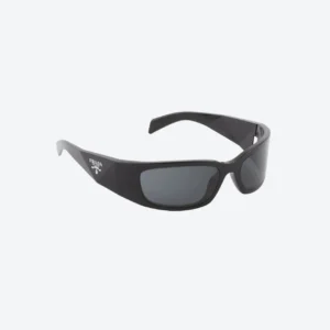Symbole Sunglasses – Black Wraparound Frame