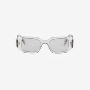 Transparent Symbole Sunglasses - Light Gray Lenses
