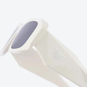 White Symbole Sunglasses - Slate Gray Lenses