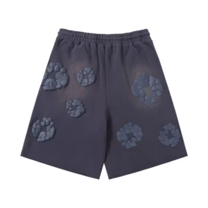 Denim Tears Cotton Wreath Sweat Shorts Grey
