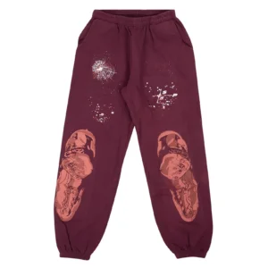 Sp5der Nocturnal Highway Sweatpant Dark Purple