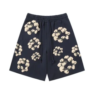 Denim Tears Cotton Wreath Shorts Grey