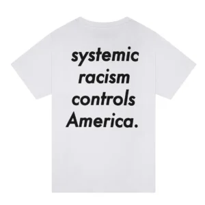 Denim Tears Systemic Racism Graphic T-Shirt White