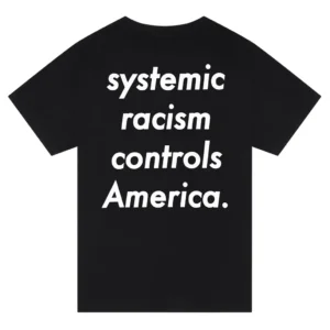 Denim Tears Systemic Racism Graphic T-Shirt Black
