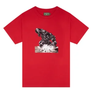 Denim Tears Systemic Racism Graphic T-Shirt Red