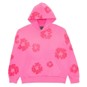 Denim Tears Cotton Wreath Hoodie Pink Fade