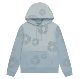 Denim Tears Cotton Wreath Hoodie Light Grey Tone