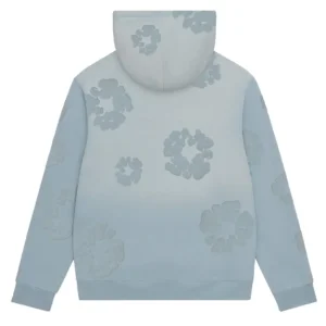 Denim Tears Cotton Wreath Hoodie Light Grey Tone