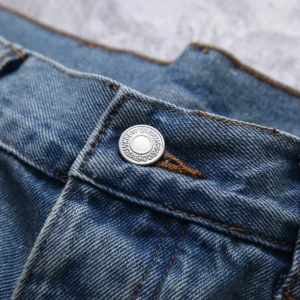Denim Tears Cotton Wreath Denim Shorts Light Blue