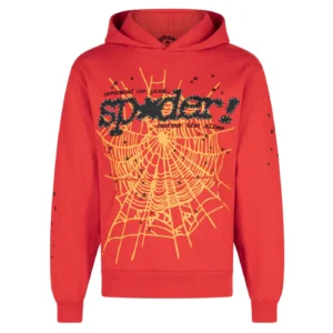 Sp5der P*NK V2 Hoodie Red