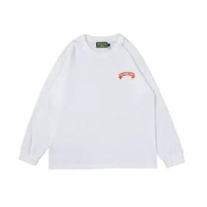 Denim Tears Pharaoh Graphic Long Sleeve T-Shirt White