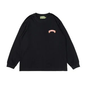 Denim Tears Pharaoh Graphic Long Sleeve T-Shirt Black