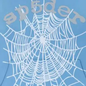 Sp5der OG Web V2 Hoodie Dusty Blue