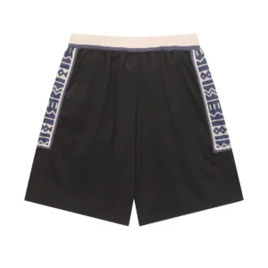 Denim Tears Mesh Basketball Shorts Black