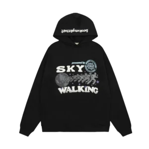 Broken Planet Sky Walking Hoodie Black