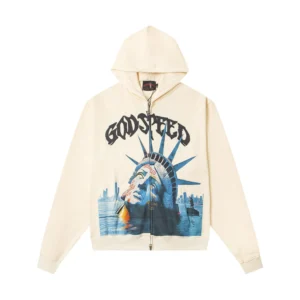 Godspeed Liberty Zip Hoodie Beige