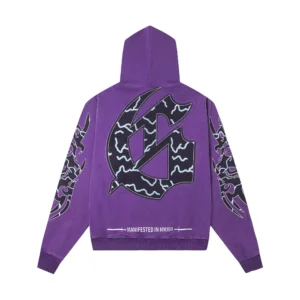 Godspeed BMX Lightning Hoodie Purple