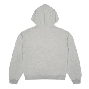 Godspeed Studded Logo Zip Hoodie Grey